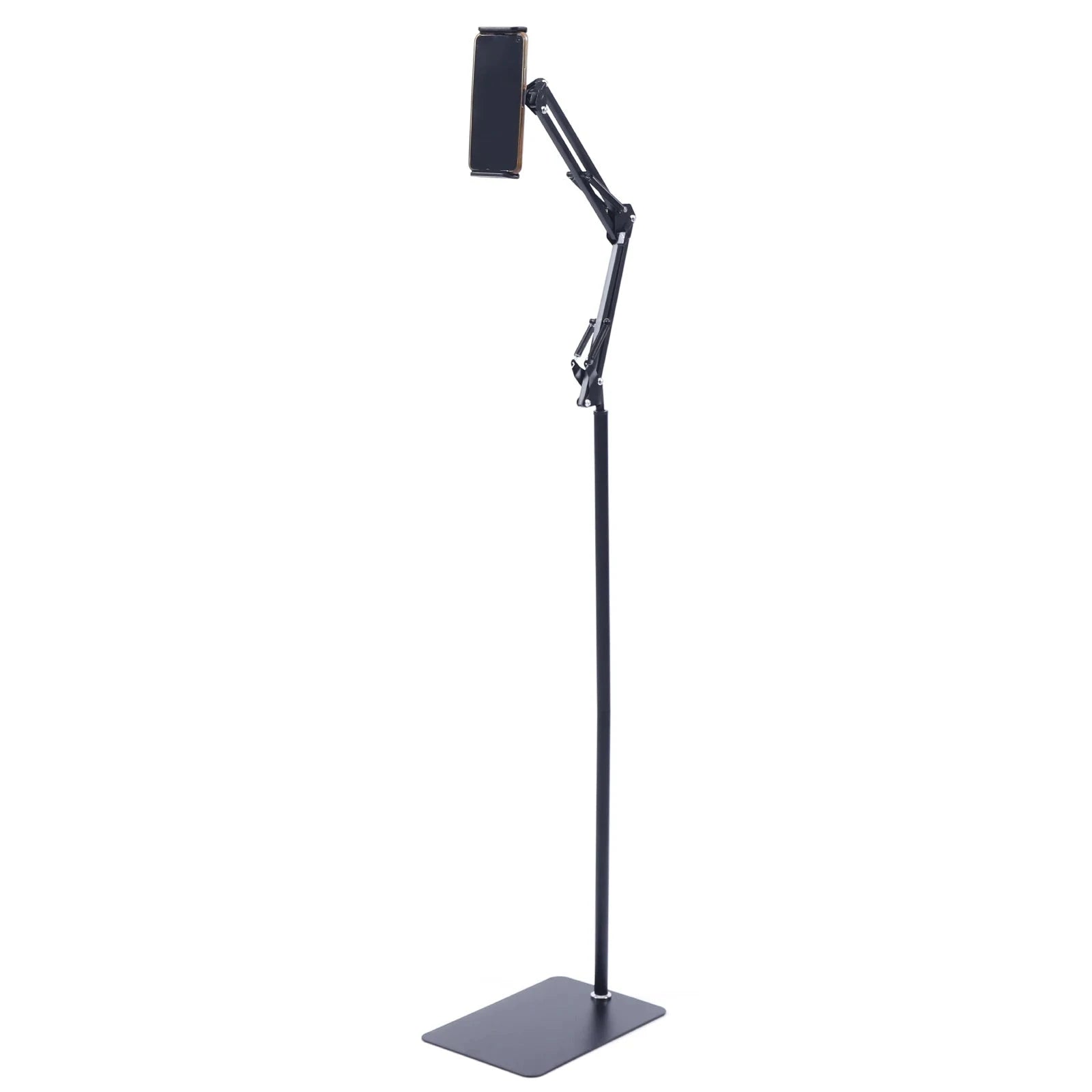 Tablet Floor Stand Adjustable Height & 360° Swivel-black / United States
