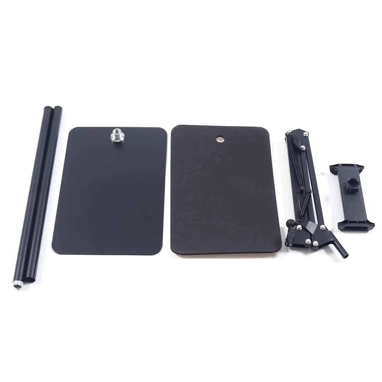 Tablet Floor Stand Adjustable Height & 360° Swivel-black / United States