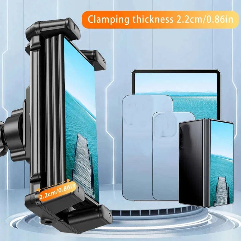 Tablet Wall Mount 360° Rotation Holder Stand for 4.7-15 in Devices-Default Title