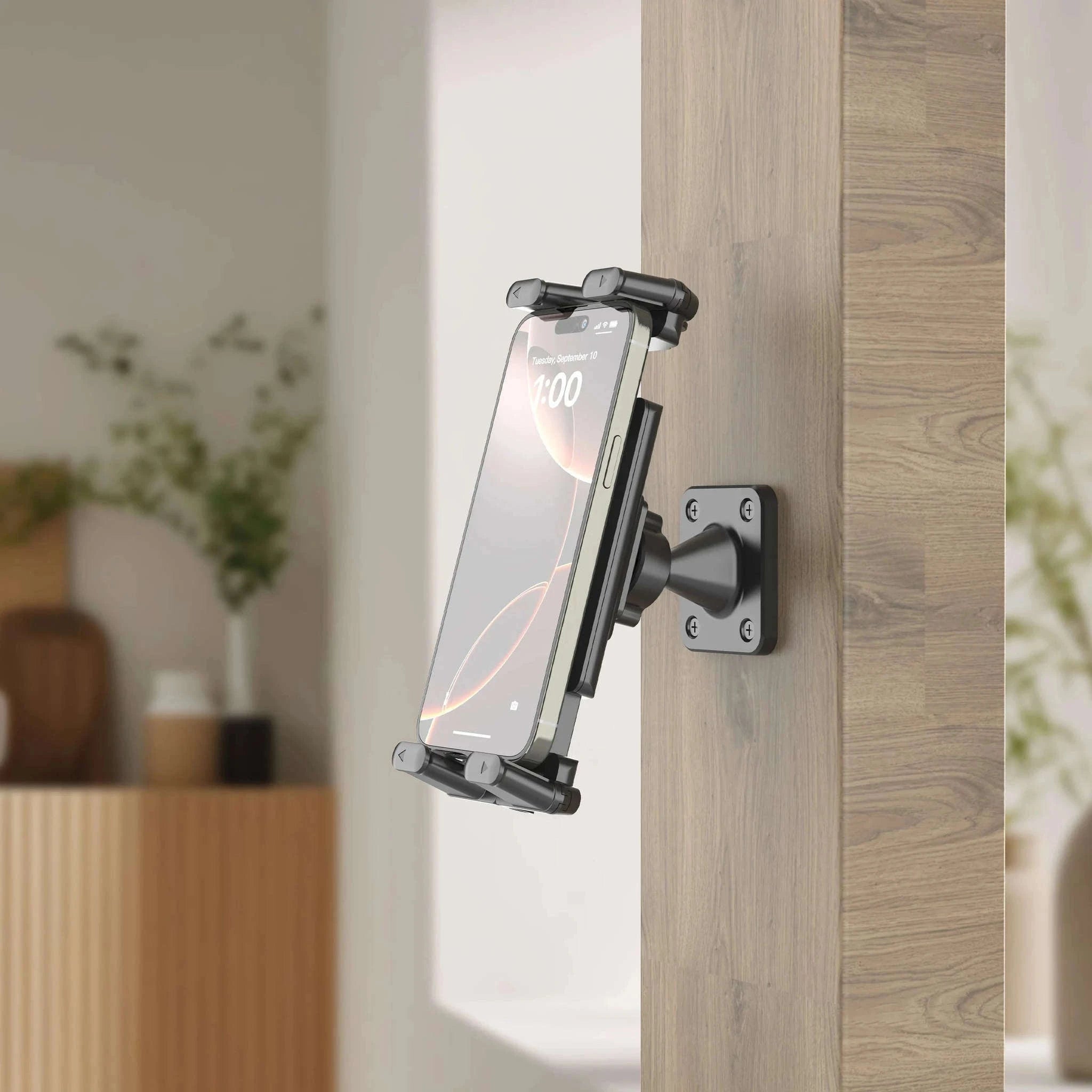 Tablet Wall Mount 360° Rotation Holder Stand for 4.7-15 in Devices-Default Title
