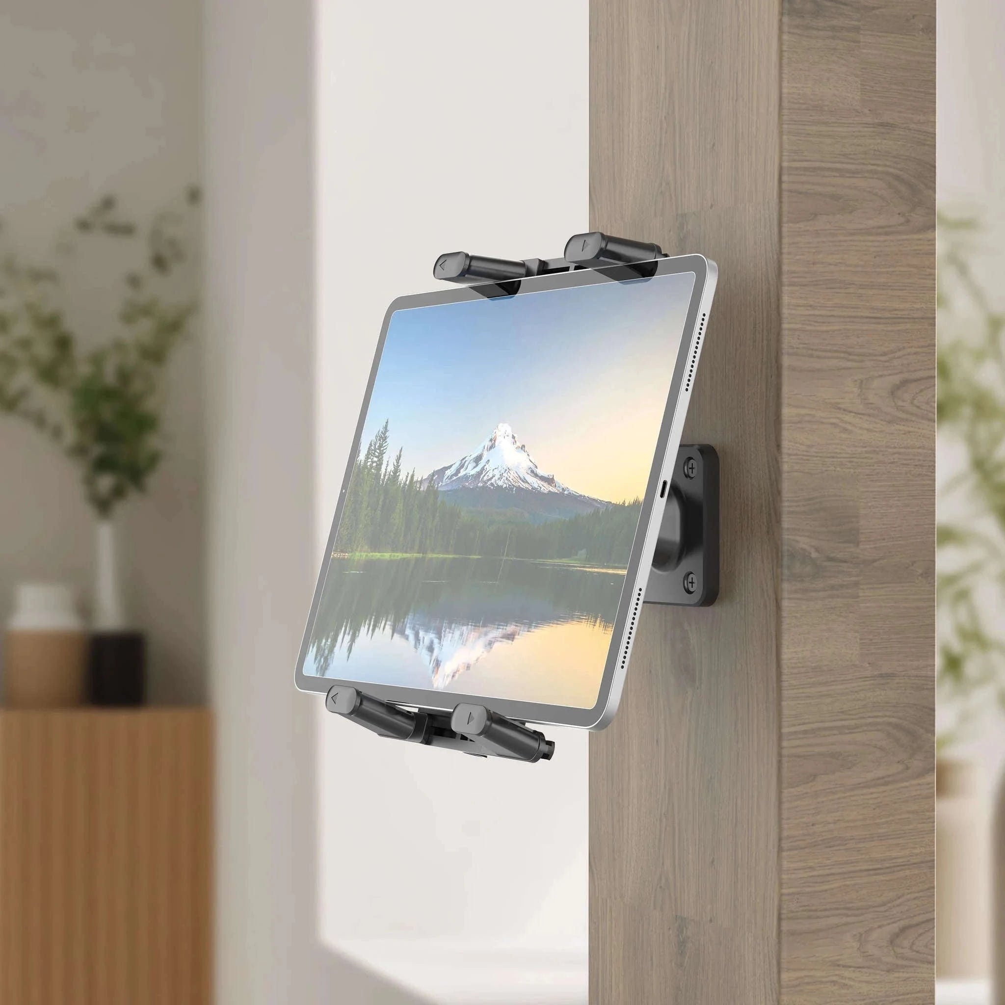 Tablet Wall Mount 360° Rotation Holder Stand for 4.7-15 in Devices-Default Title