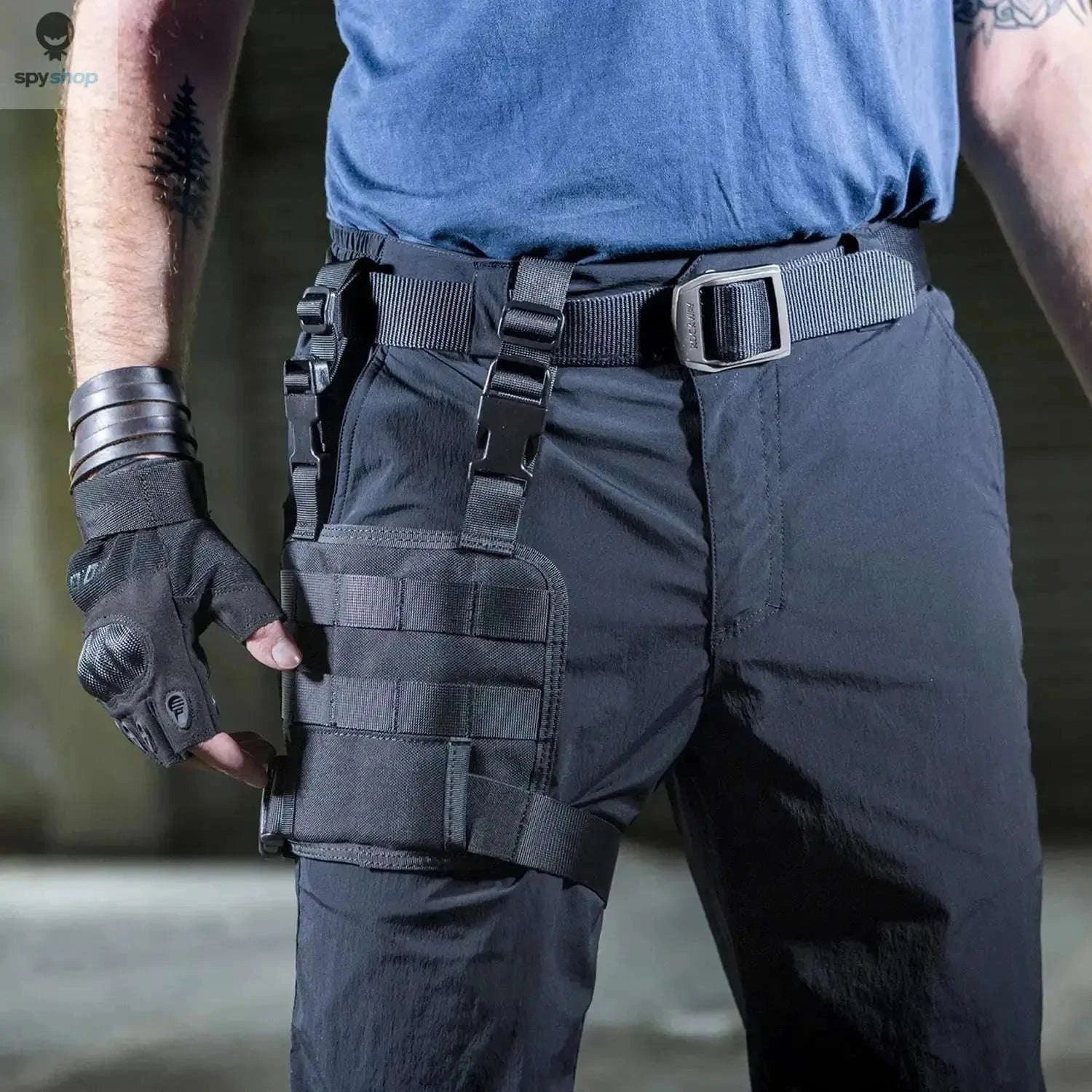 Tactical Drop Leg Pouch-Green