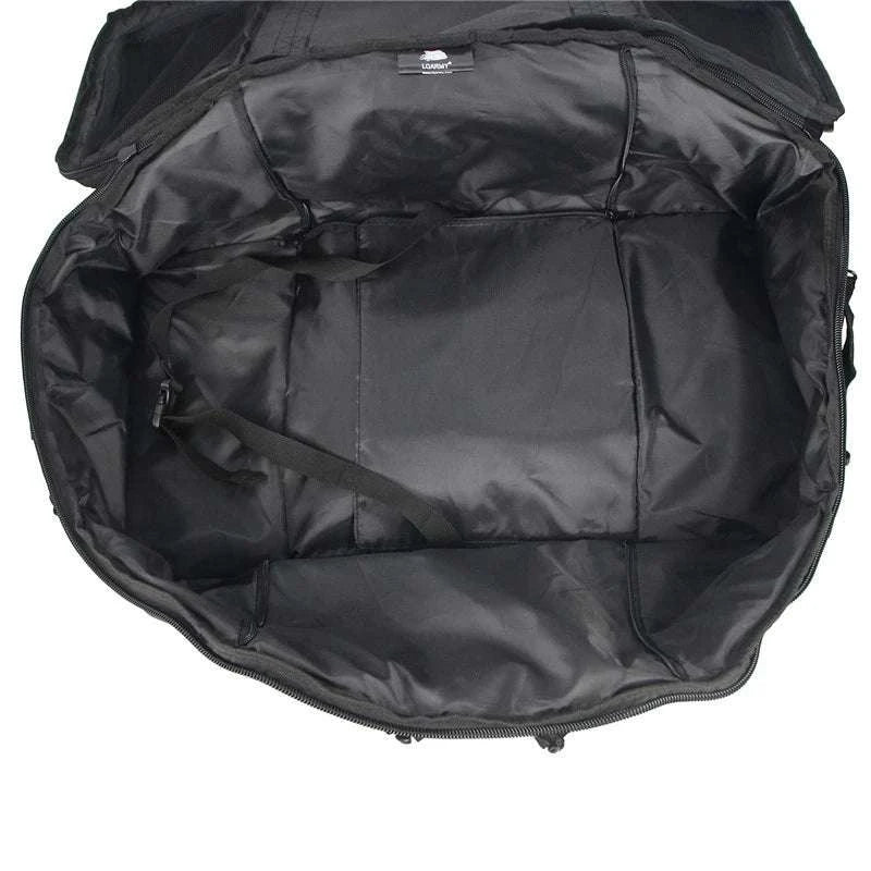 Tactical Duffle Backpack 30L–80L with MOLLE for Gym, Travel & Outdoor-XL Black / United States