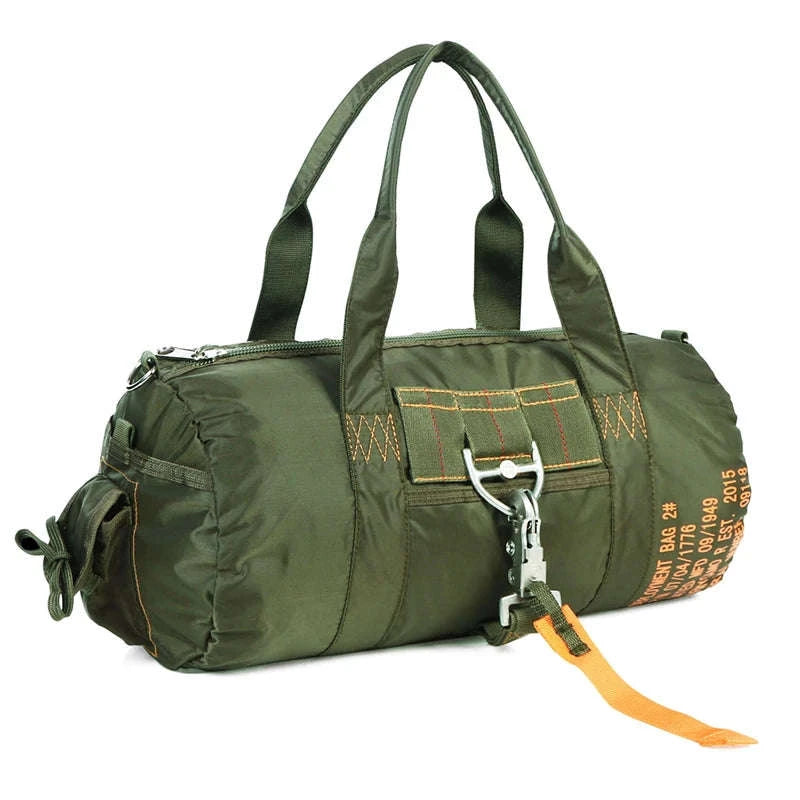 Tactical Duffle Bag Water-Resistant Nylon Travel Gear Bag-OD Green / United States