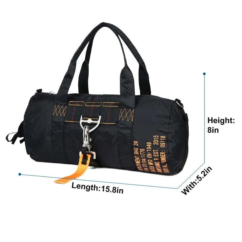 Tactical Duffle Bag Water-Resistant Nylon Travel Gear Bag-OD Green / United States