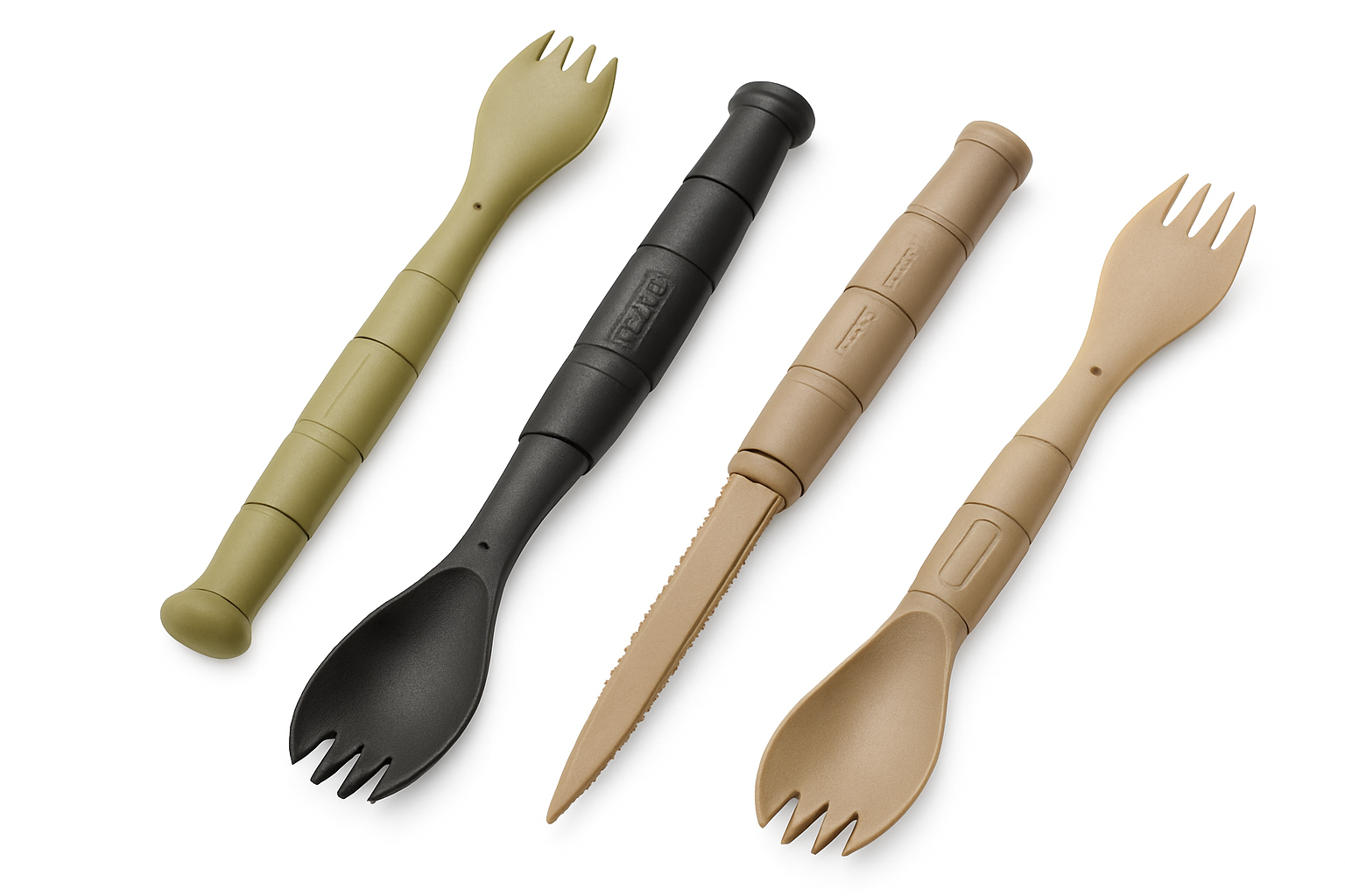 Mini Cutlery Set Foldable Fork Spoon Knife Combo