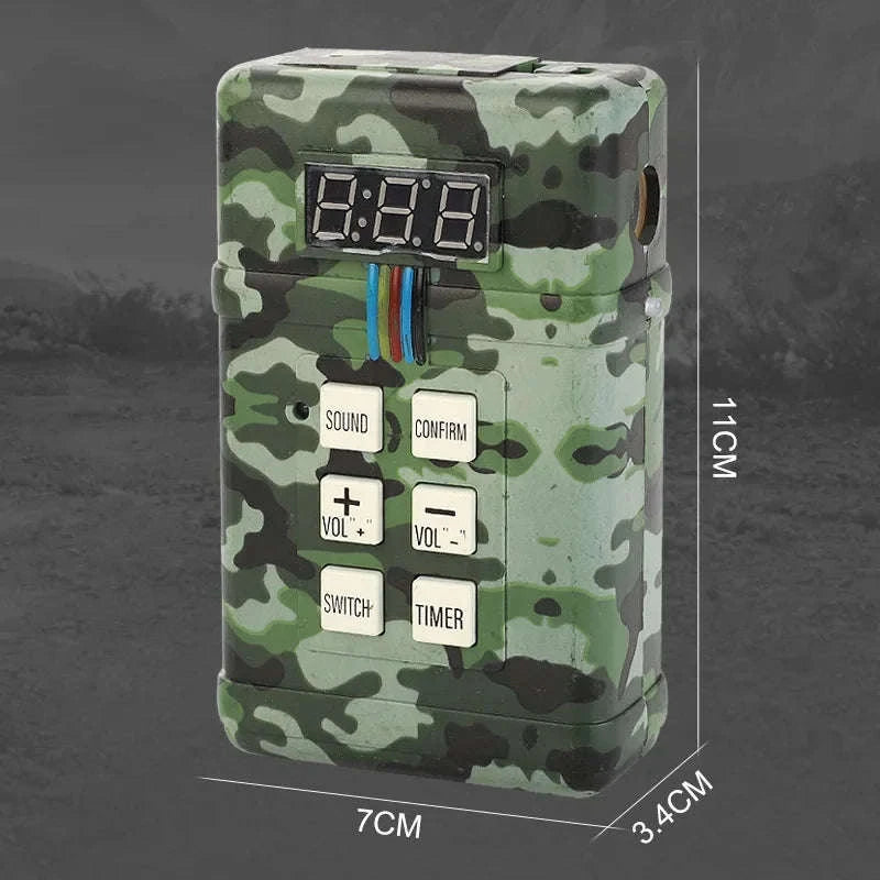 Tactical Toy Grenade with Light and Sound Effects-D