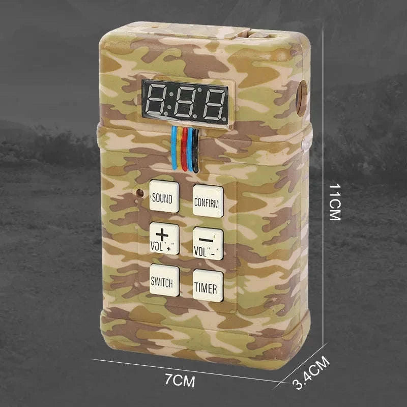 Tactical Toy Grenade with Light and Sound Effects-D