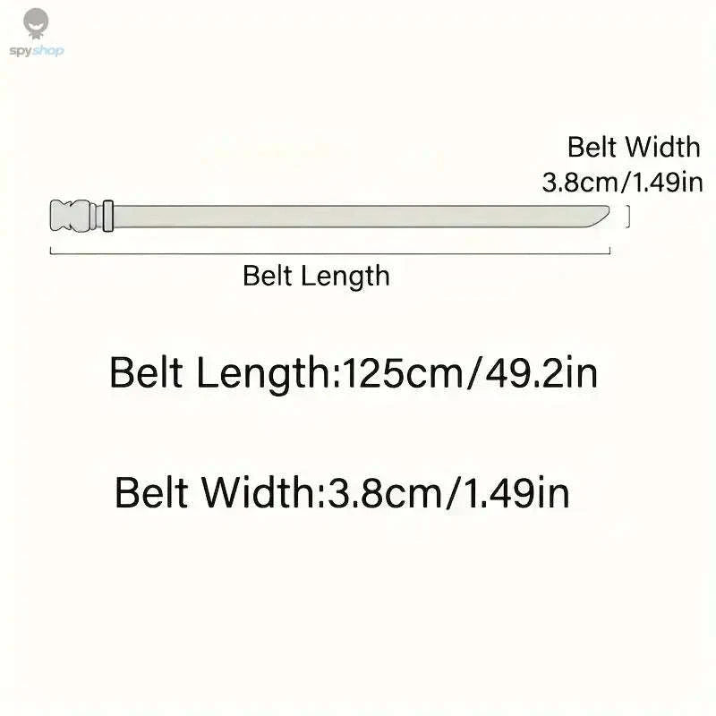 Tactical Waist Belt – Durable Automatic Buckle for Outdoor Performance-2PC B1 black kahki / 125cm