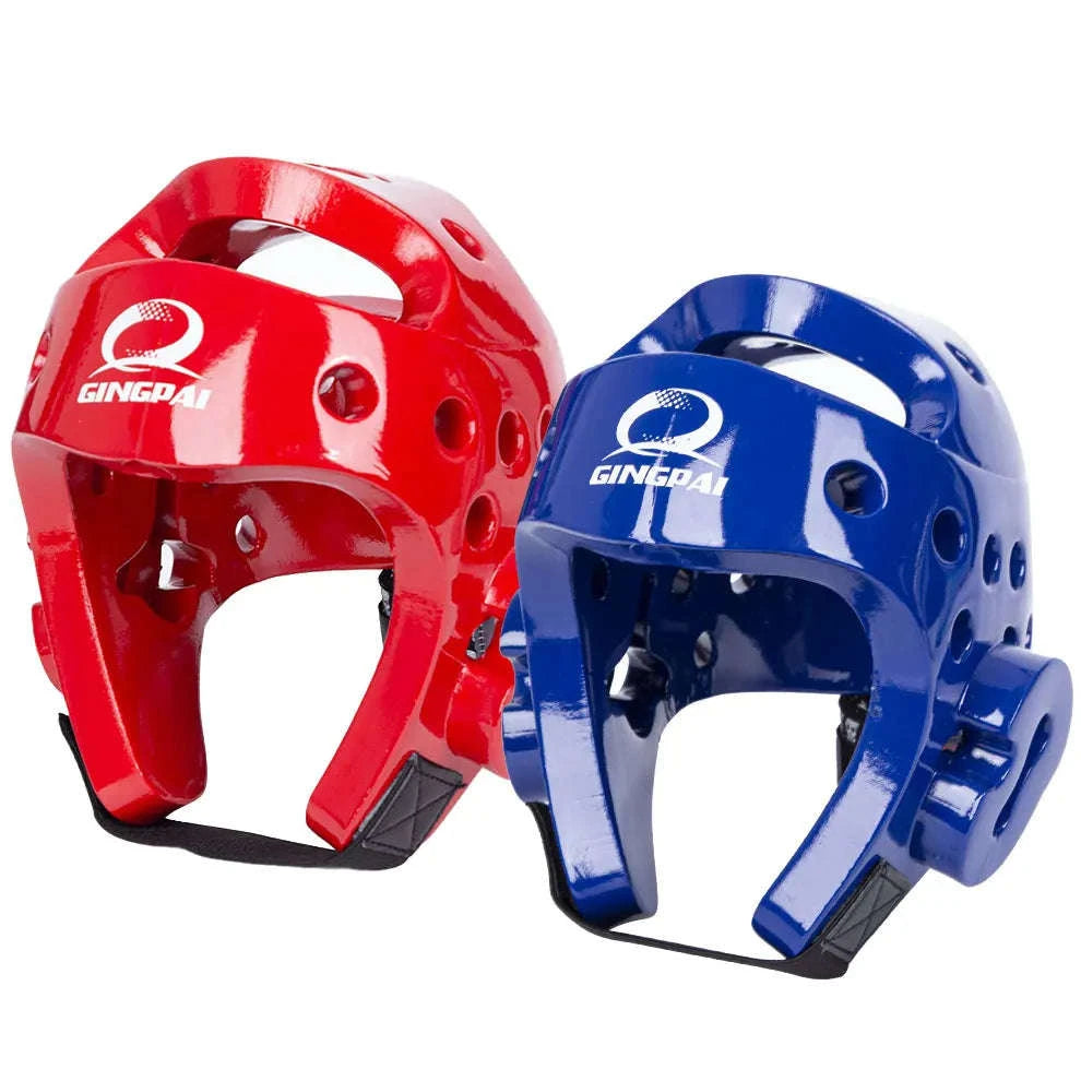 Taekwondo Headgear for Sparring and Martial Arts Protection-Red / XL