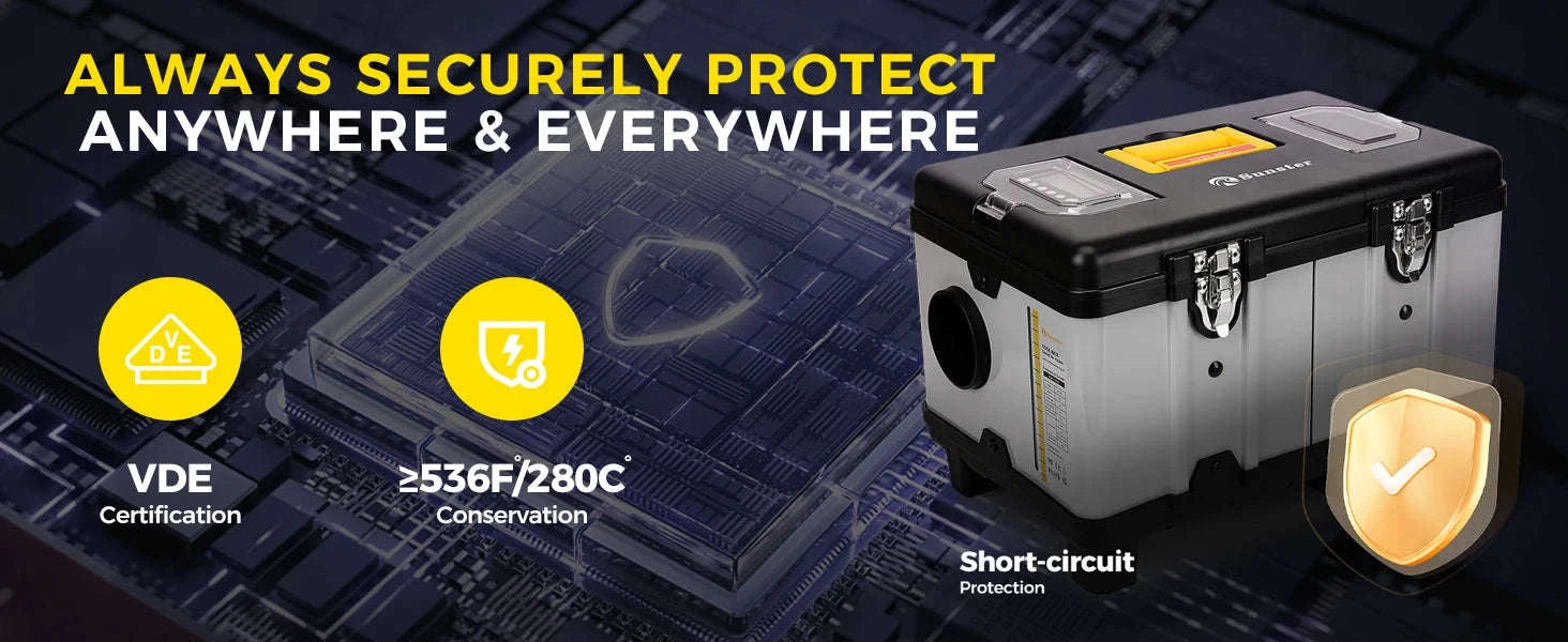 TB10 8KW Toolbox Diesel Air Heater with Thermostat & Bluetooth Control-TB10 / CZECH REPUBLIC