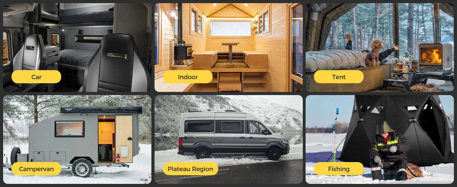 TB10 8KW Toolbox Diesel Air Heater with Thermostat & Bluetooth Control-TB10 / CZECH REPUBLIC