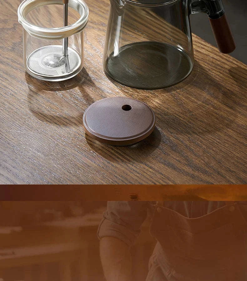Tea Separation Mug with Glass Filter-650ml / Smoky gray