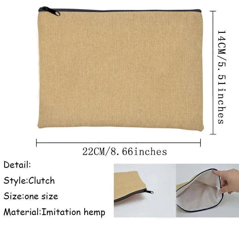 Teacher Cosmetic Organizer Travel Makeup Pouch-01