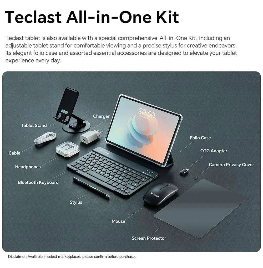Teclast P50 Android 15 Tablet with 11-Inch IPS Display-Teclast P50 Case / GERMANY