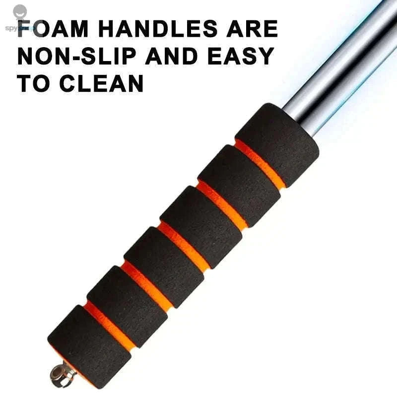 Telescopic Car Windshield Cleaning Brush for Clear Glass-black