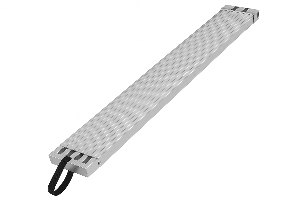 Telescoping Aluminum Work Plank 6-9 ft 500 lbs Capacity 12.5 in Width-6-9 ft / france