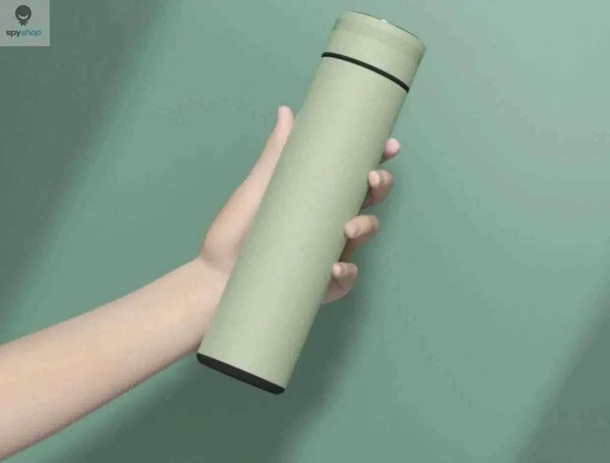 Temperature Display Thermos Cup – 500ml Vacuum-Insulated Smart Bottle-Black / 500ml
