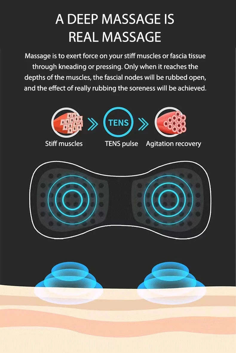 TENS Massager Electrode Pads Replacement Gel Patches-5pcs no host