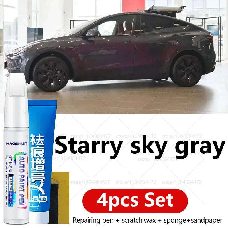 Tesla Car Paint Repair Pen for Scratch Touch-Ups-Pearl White PPSW