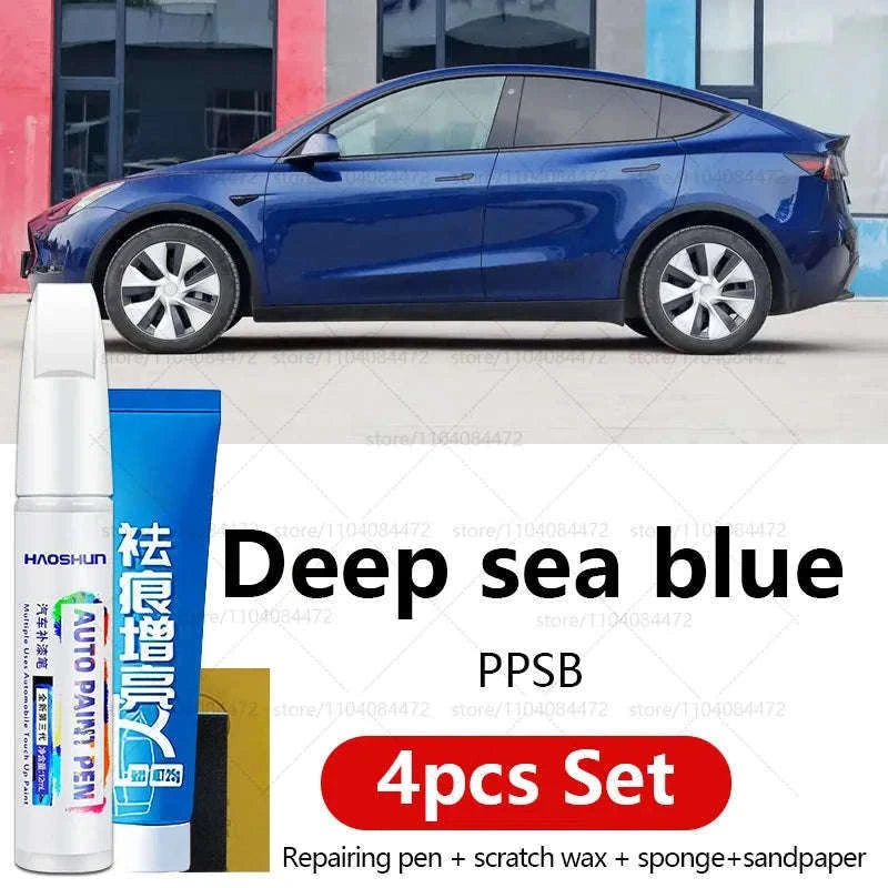 Tesla Car Paint Repair Pen for Scratch Touch-Ups-Pearl White PPSW