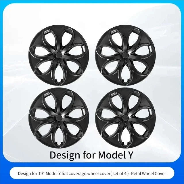 Tesla Model Y Wheel Cover Set for 19-Inch Wheels-Cyclone Style / france