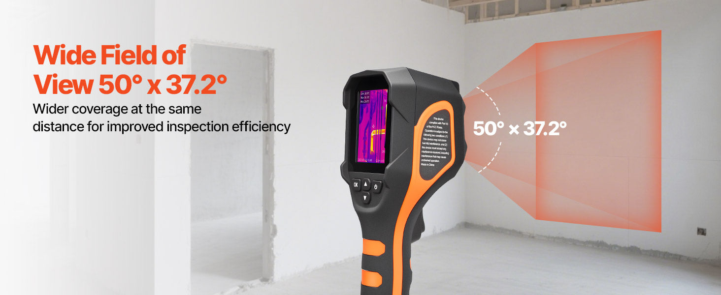 Handheld Thermal Camera 320x240 Enhanced Imaging with 25Hz Refresh