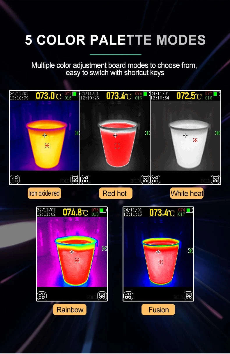 Thermal Imager ET14C with 2.8‑inch Display-ET14C and Macro Lens