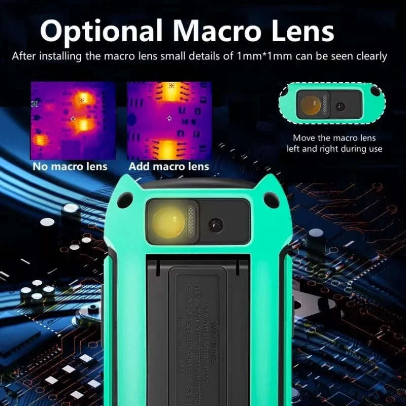 Thermal Imager ET14C with 2.8‑inch Display-ET14C and Macro Lens