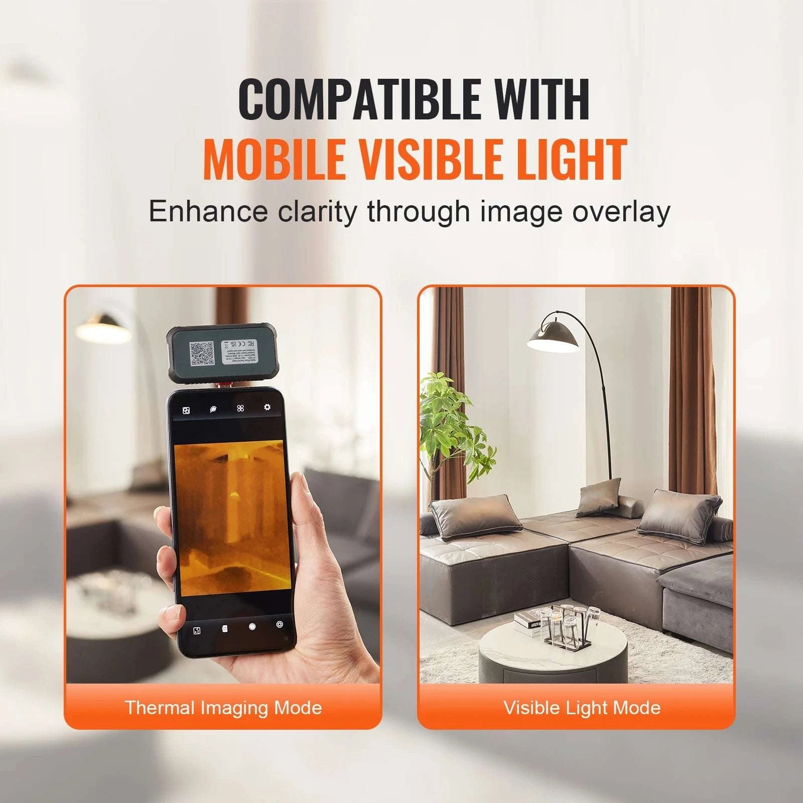 Thermal Imaging Camera 256×192 for Android with 25Hz Real-Time View-203U / United States