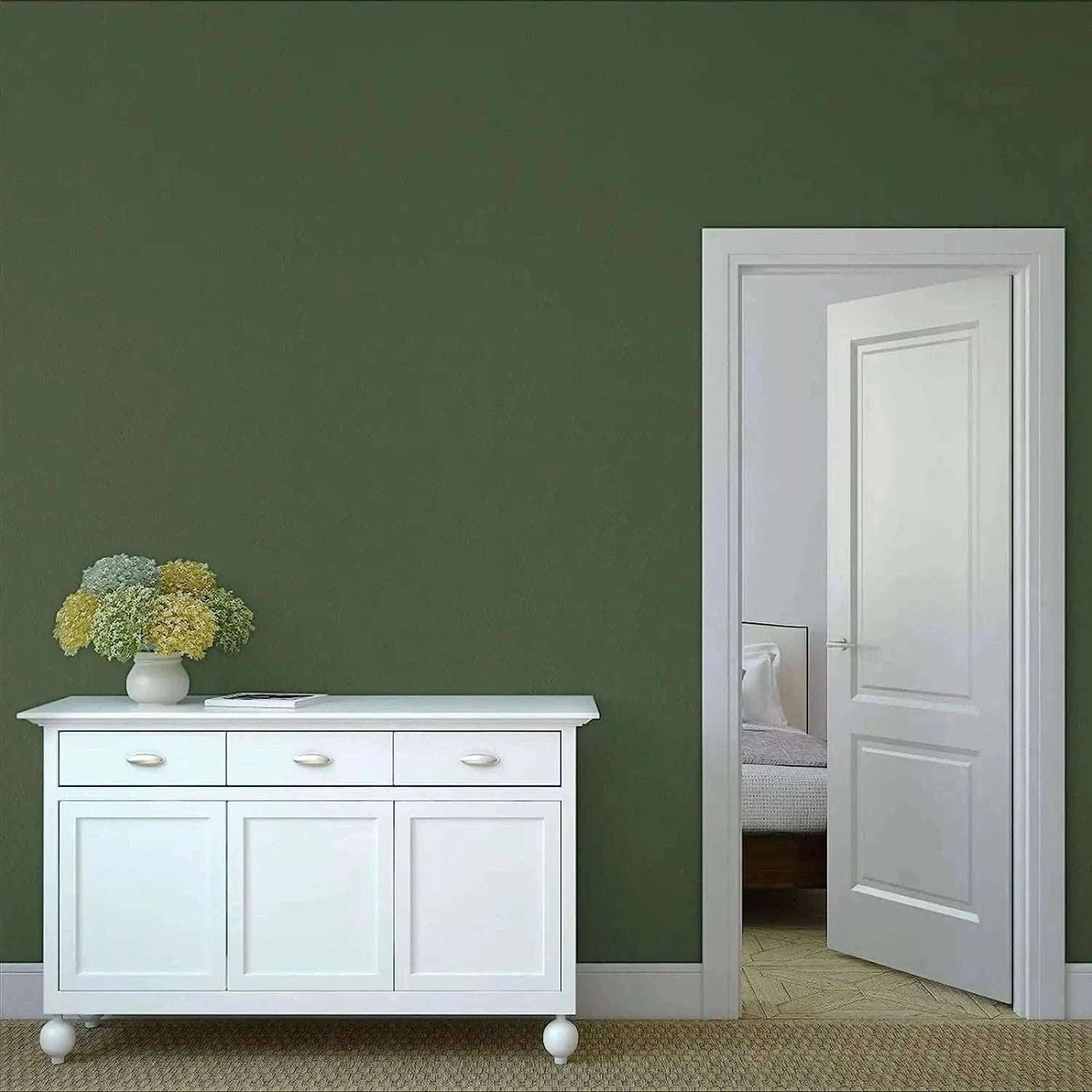 Thick Black Waterproof Peel and Stick Wallpaper Contact Paper-matte light gray / 40cmx100cm