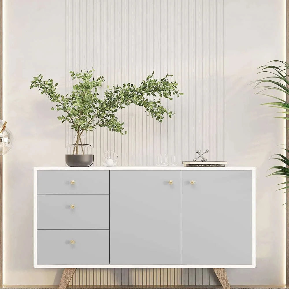 Thick Black Waterproof Wallpaper Contact Paper-matte light gray / 40cmx100cm