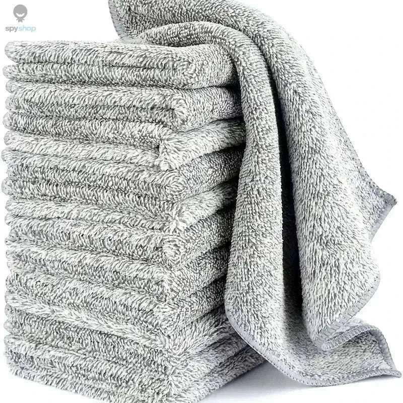 Thick Microfiber Cleaning Cloths for Streak-Free, Easy Cleaning-5PCS