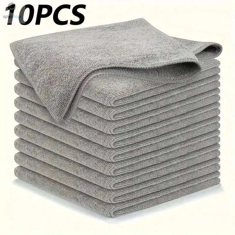 Thick Microfiber Cleaning Cloths for Streak-Free, Easy Cleaning-5PCS