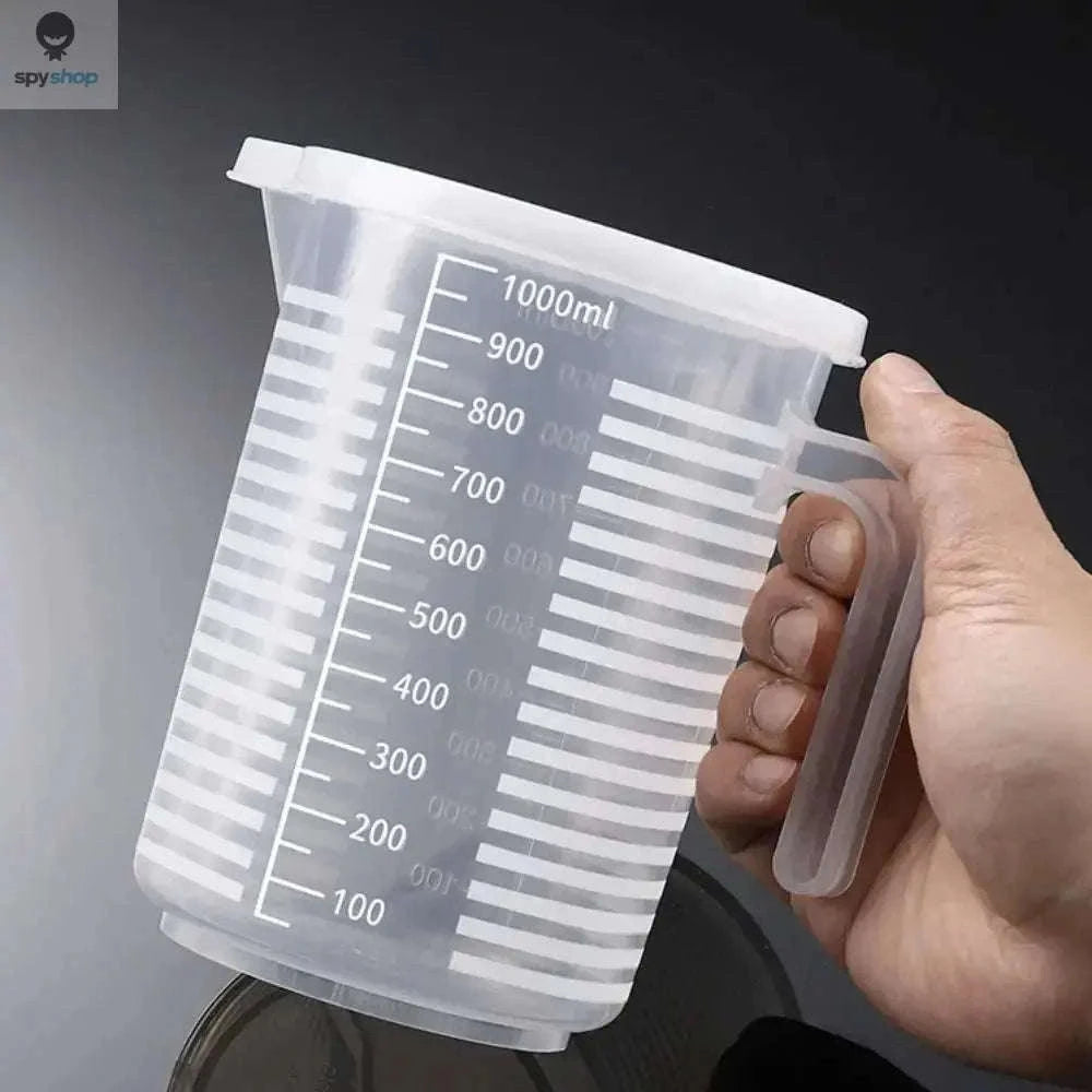 Thickened Plastic Measuring Cup with Scale, 100-5000ml-5000ml(with a lid)
