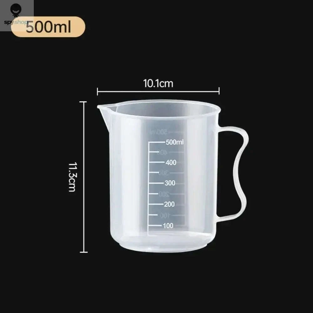 Thickened Plastic Measuring Cup with Scale (100-5000ml)-5000ml(with a lid)