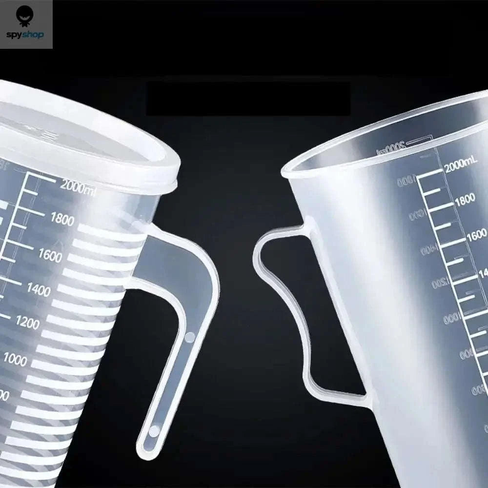 Thickened Plastic Measuring Cup with Scale (100-5000ml)-5000ml(with a lid)