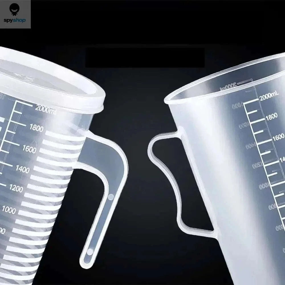 Thickened Plastic Measuring Cup with Scale, 100-5000ml-5000ml(with a lid)