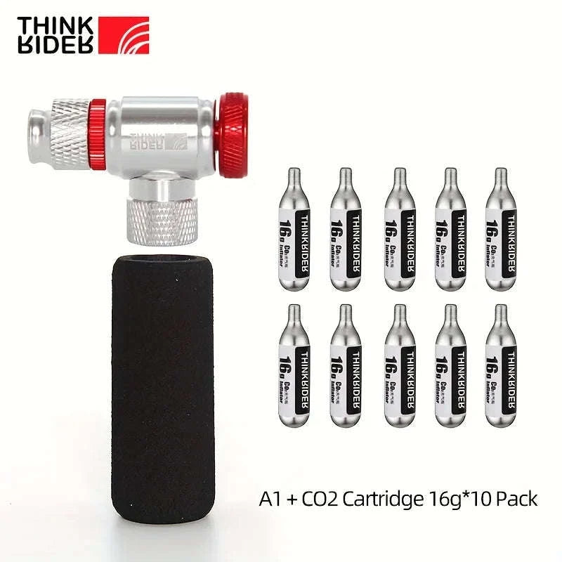 ThinkRider CO2 Pump for Quick Bicycle Inflation-16gX20 Pack / spain
