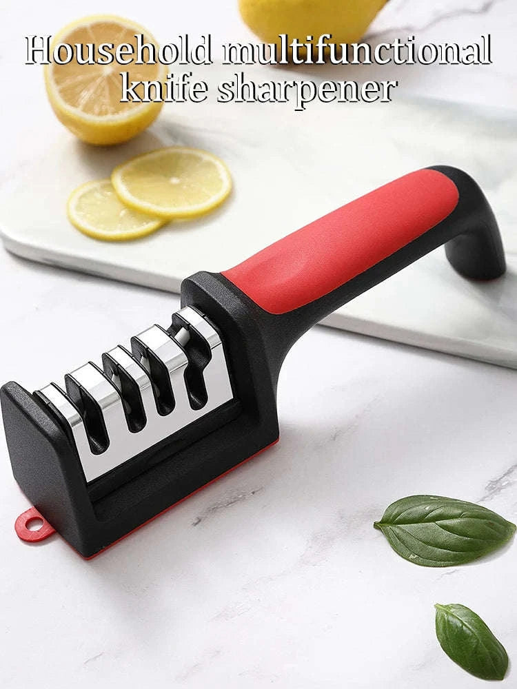 Three-Stage Multifunctional Knife Sharpener-Three sections / XL