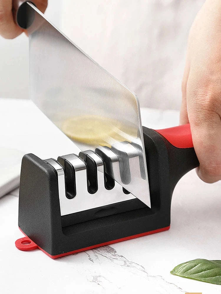 Three-Stage Multifunctional Knife Sharpener-Three sections / XL