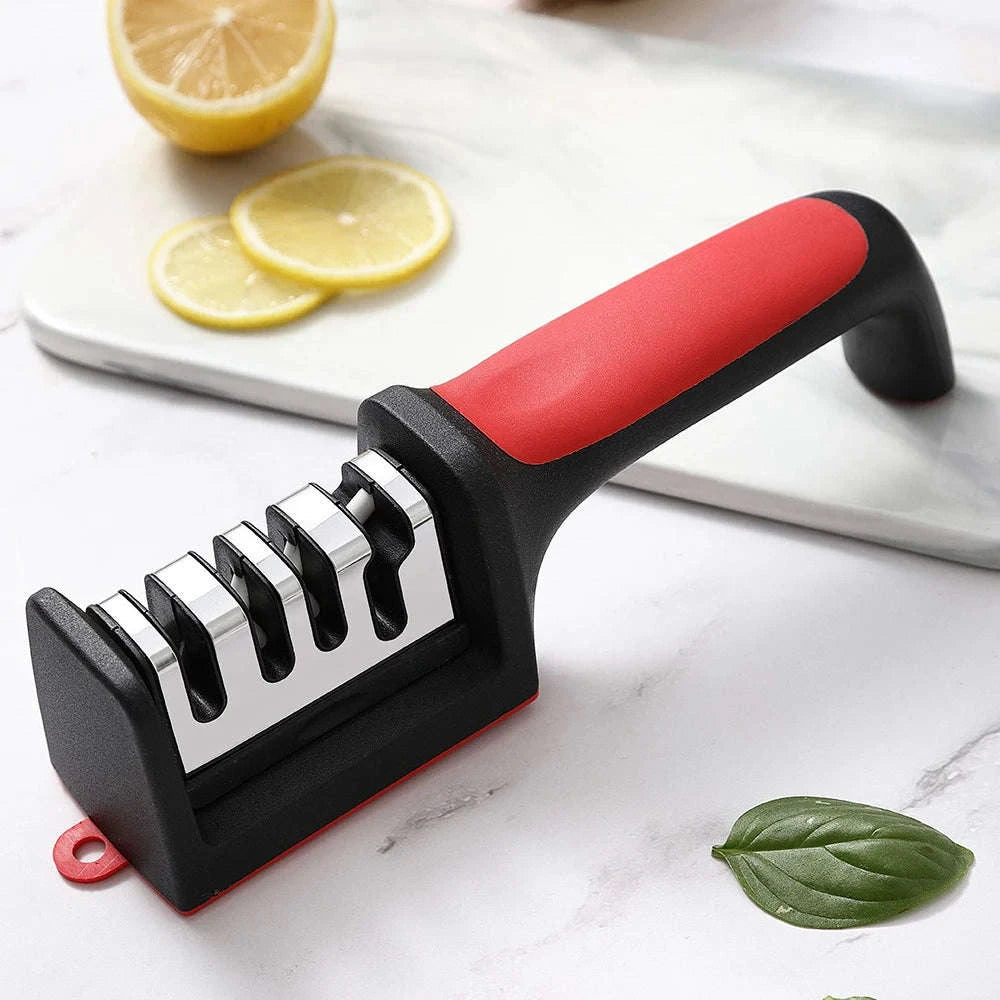 Three-Stage Multifunctional Knife Sharpener-Three sections / XL