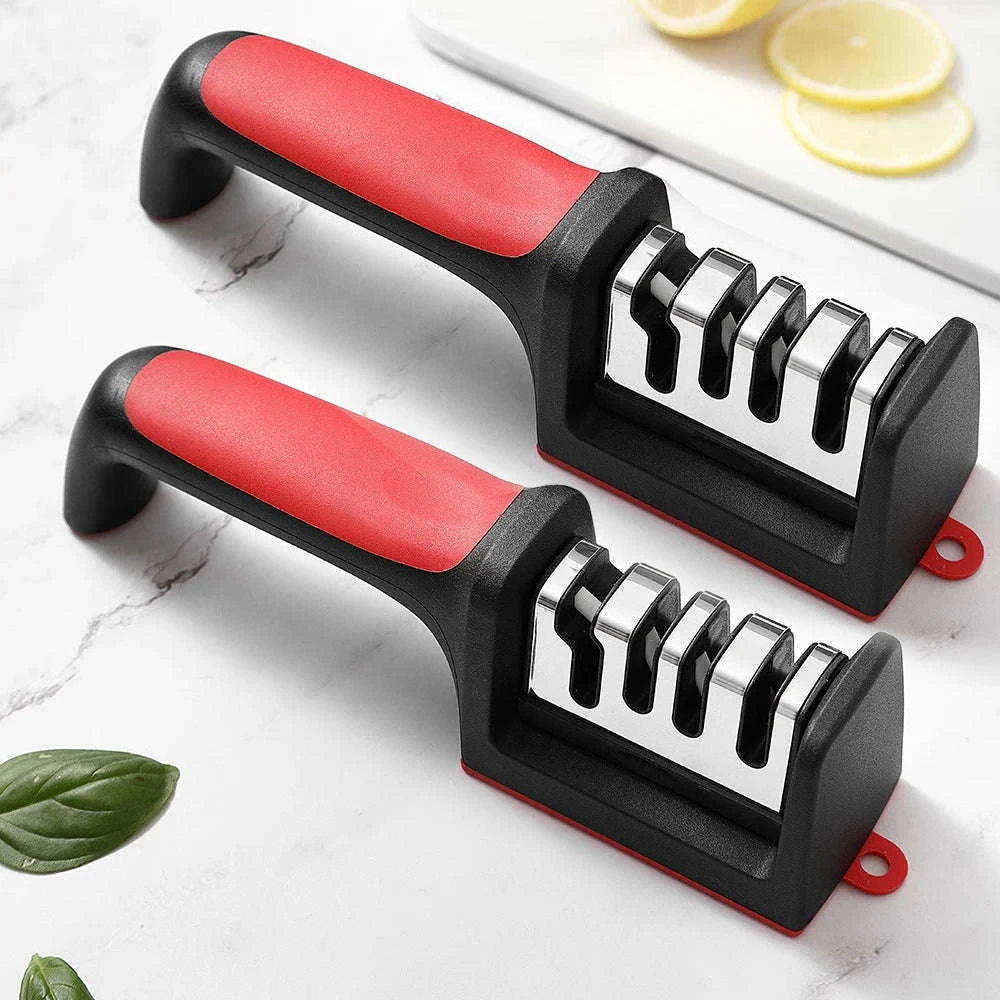 Three-Stage Multifunctional Knife Sharpener-Three sections / XL