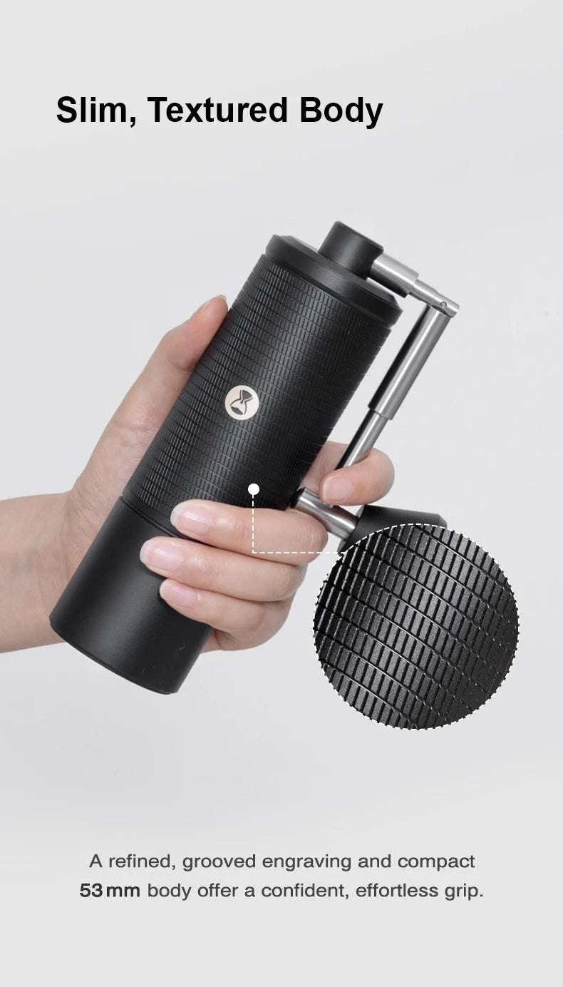 TIMEMORE C5 Pro Manual Coffee Grinder with CNC Burrs for Espresso-C5 ESP PRO black
