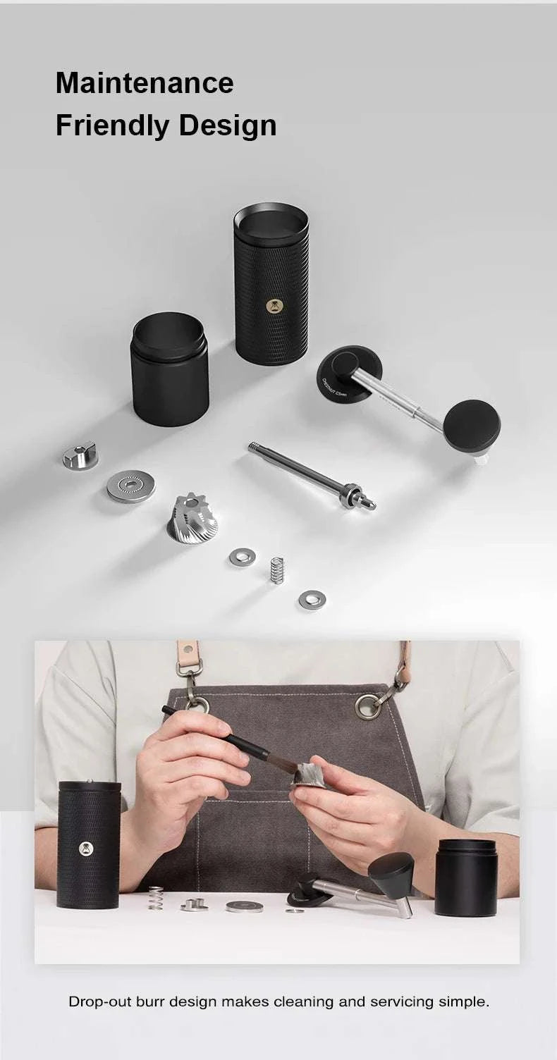 TIMEMORE C5 Pro Manual Coffee Grinder with CNC Burrs for Espresso-C5 ESP PRO black