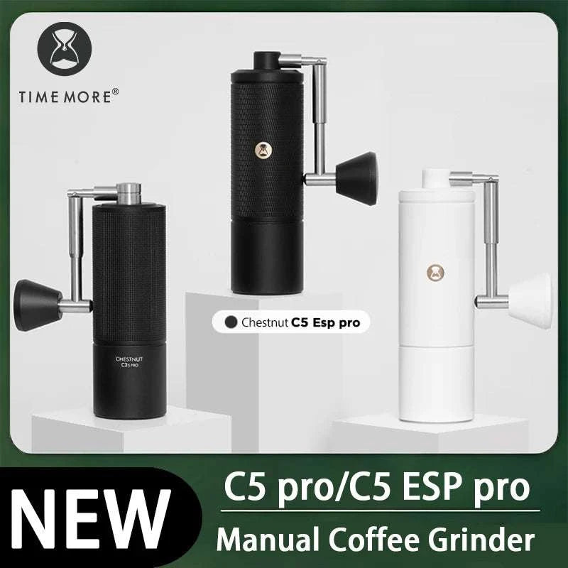 TIMEMORE C5 Pro Manual Coffee Grinder with CNC Burrs for Espresso-C5 ESP PRO black