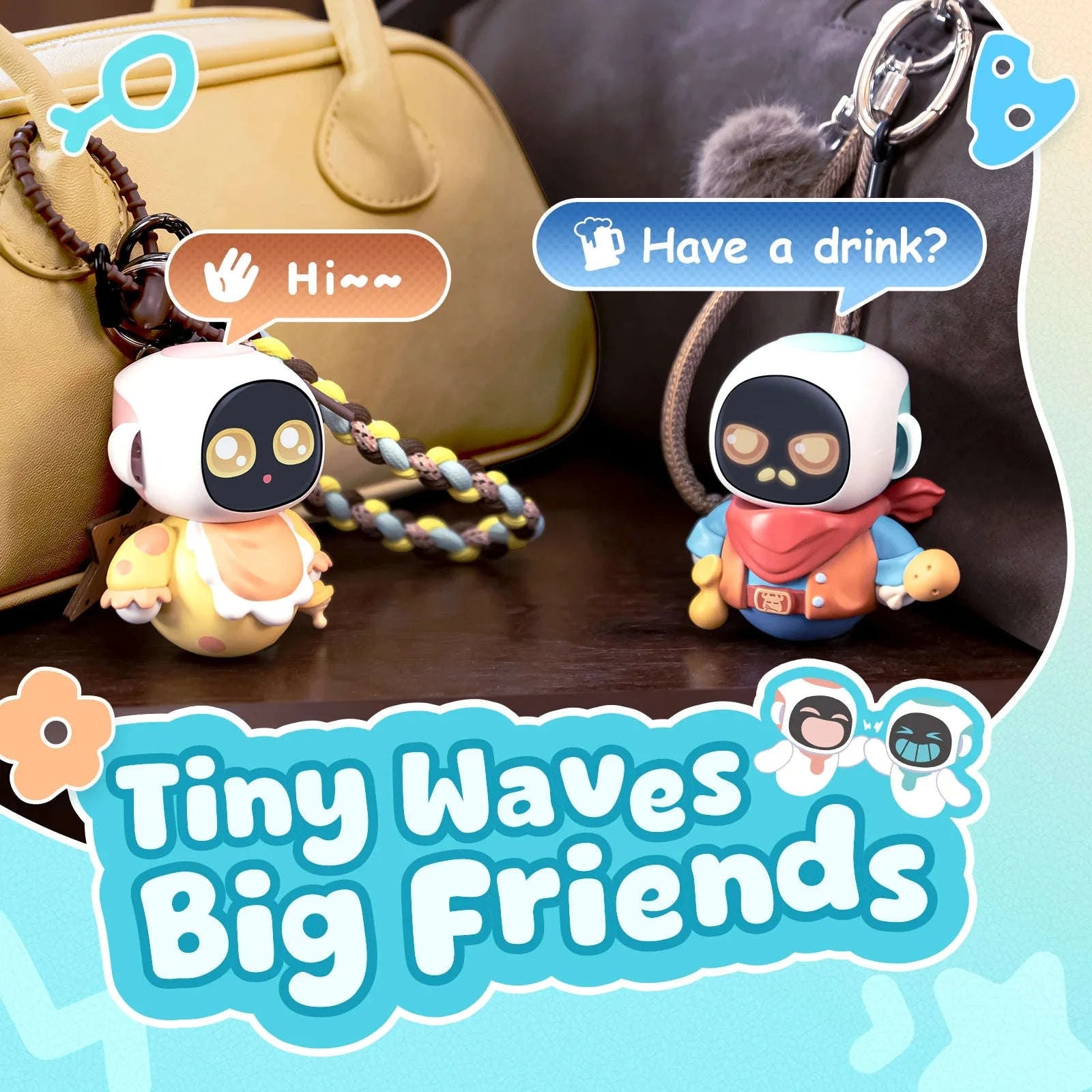 Tiny AI Charm Robot with Voice Chat and Emotional Responses-United States