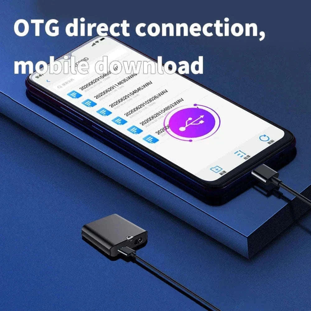Tiny Mini Voice Recorder with Magnetic USB Charging-Q63 / CHINA / 4GB