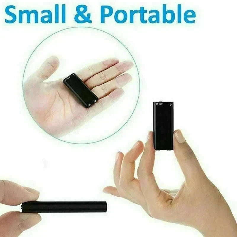 Tiny Mini Voice Recorder with Magnetic USB Charging-Q63 / CHINA / 4GB