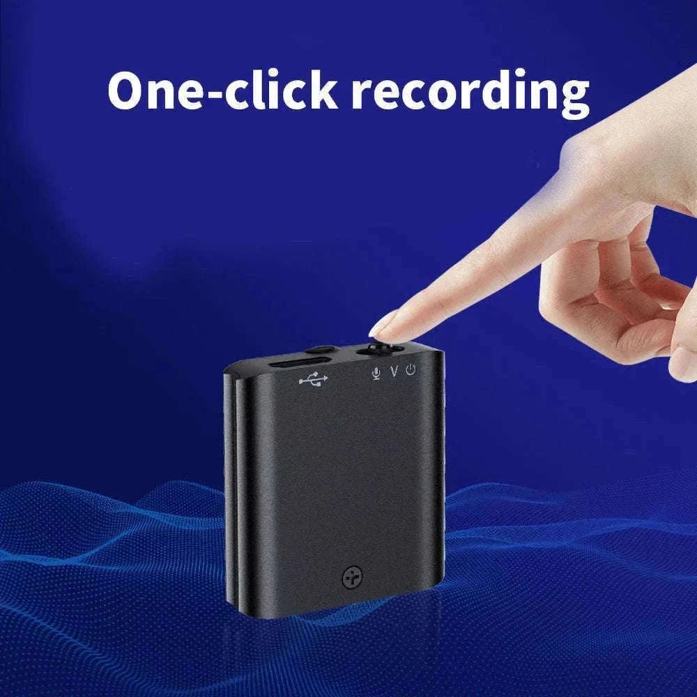 Tiny Mini Voice Recorder with Magnetic USB Charging-Q63 / CHINA / 4GB